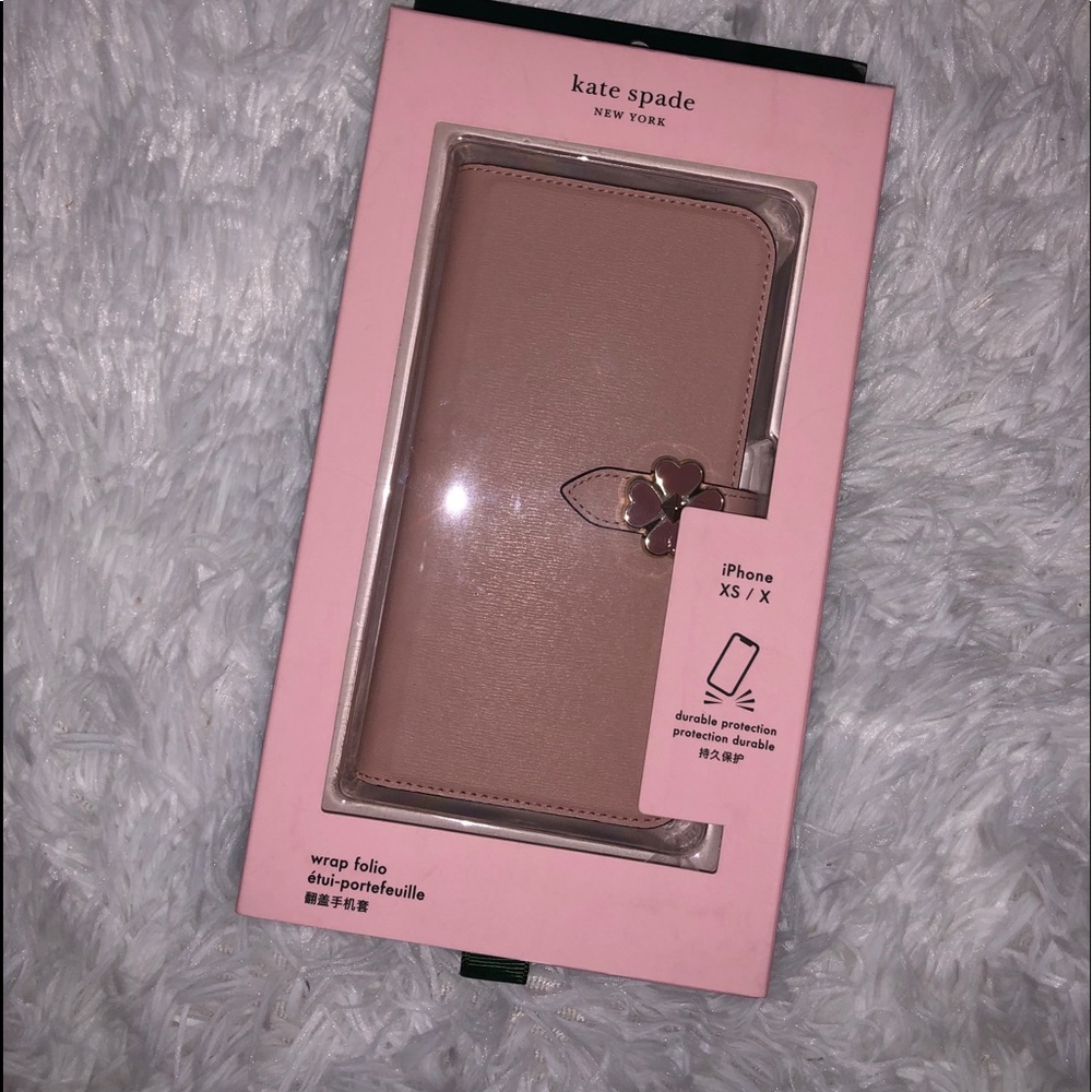 Kate spade iPhone wallet case